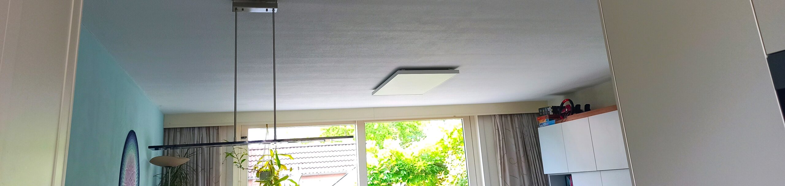 infraroodpaneel plafond woonkamer hoofdverwarming